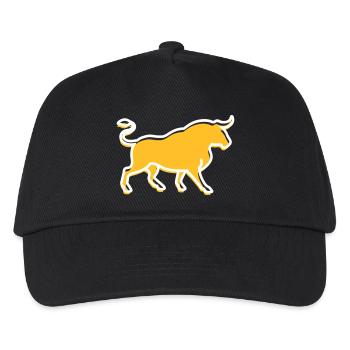 Ein wilder Stier - Kinder Basecap - Schwarz - Vorne