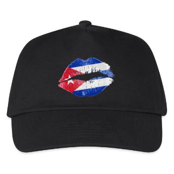 Kiss (Cuba) - Kids’ Baseball Cap - black - Front