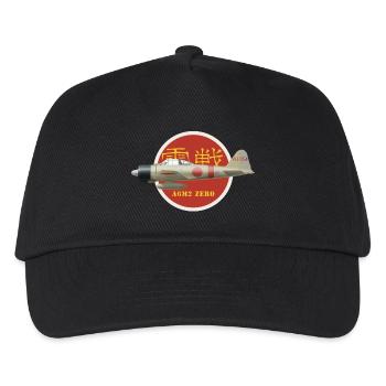 Zero shirt design - Casquette de baseball Enfant - noir - Devant