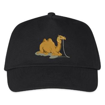 Kamel - Kinder Basecap - Schwarz - Vorne