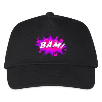 BAM 2 - Kinder Basecap - Schwarz - Vorne