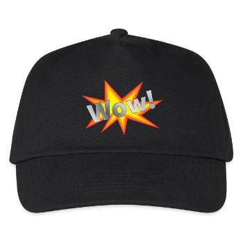 effet WOW FX - idée cadeau - Casquette de baseball Enfant - noir - Devant
