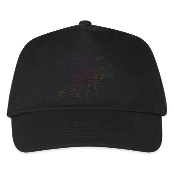 Berlin map subway stations - Kids’ Baseball Cap - black - Front