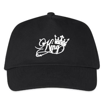 KING - Casquette de baseball Enfant - noir - Devant