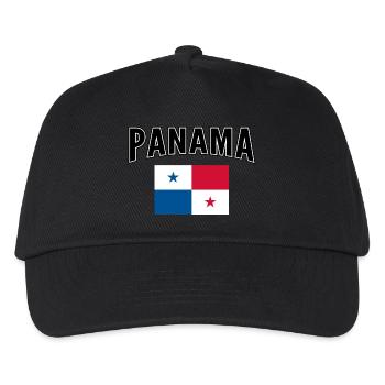 Panama - Kinder Basecap - Schwarz - Vorne