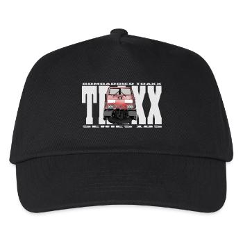 TRAXX Series 185, locomotive, train driver, cargo - Kids’ Baseball Cap - black - Front