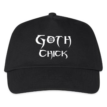 Goth Chick (Vector) - Kinder Basecap - Schwarz - Vorne