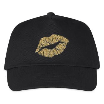 Golden Kiss - Kids’ Baseball Cap - black - Front