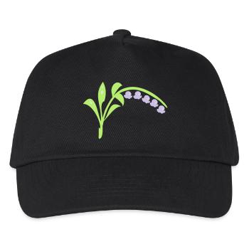 Vallée des fleurs de lis - Casquette de baseball Enfant - noir - Devant