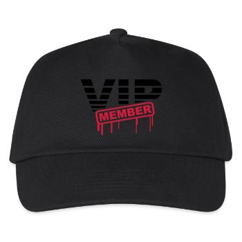 VIP Member - Kids’ Baseball Cap - black - Front