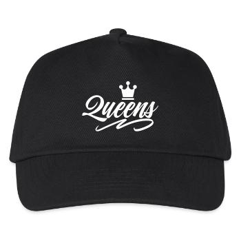 Queens - Kids’ Baseball Cap - black - Front
