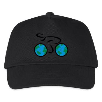 bicycle - Kids’ Baseball Cap - black - Front