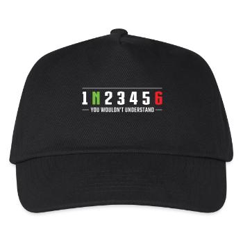 1N23456 You wouldn’t understand Motorcycle gears - Kids’ Baseball Cap - black - Front