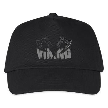 Viking Axe AX Symbol Vikings Vikings Vikings - Kids’ Baseball Cap - black - Front