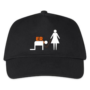 Hen night - Kids’ Baseball Cap - black - Front