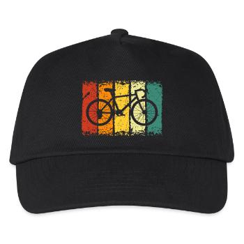 bicycle - Kids’ Baseball Cap - black - Front
