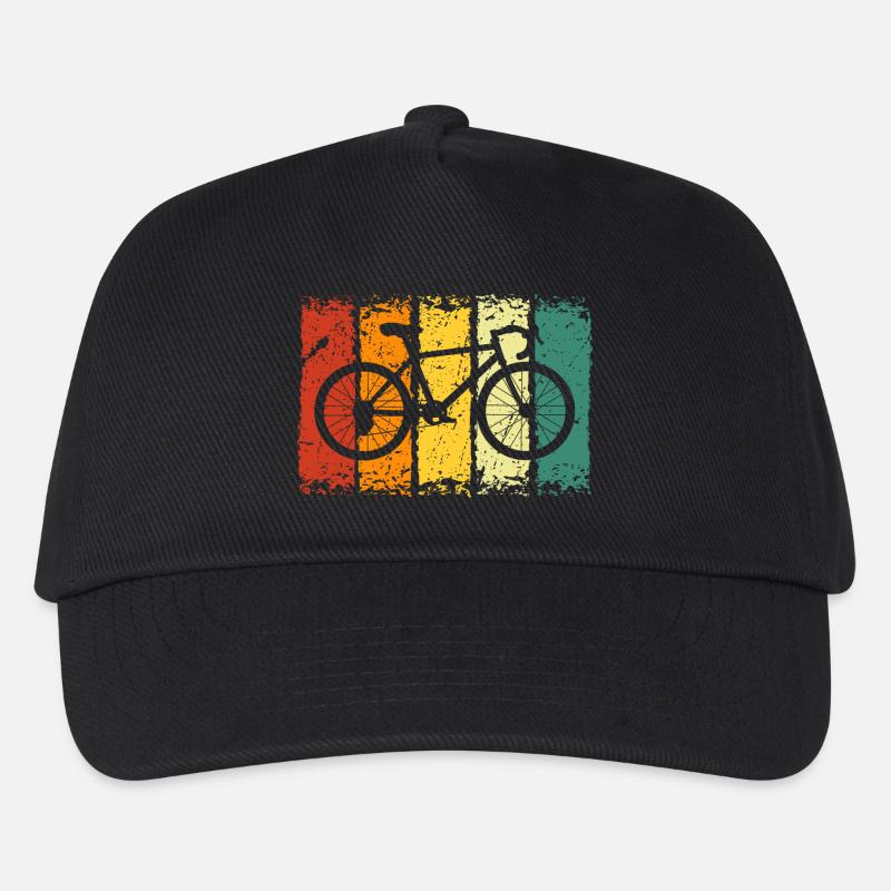 Fahrrad - Kinder Basecap - Schwarz