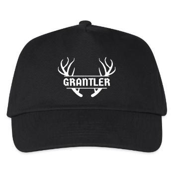 Grantler Hirsch Bayern bayerisch bayerisch grantln - Casquette de baseball Enfant - noir - Devant