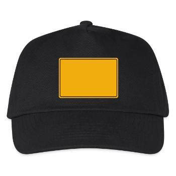 Place sign Germany blank template - Kids’ Baseball Cap - black - Front