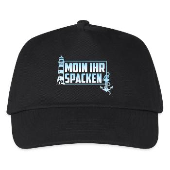 MOIN VOTRE SPACKEN - Casquette de baseball Enfant - noir - Devant