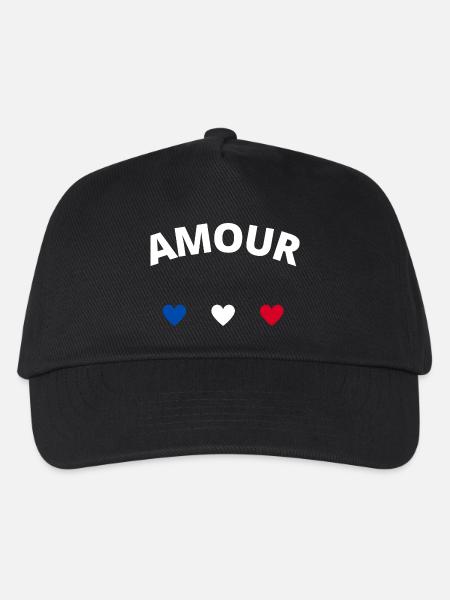 Love - Kids’ Baseball Cap - black