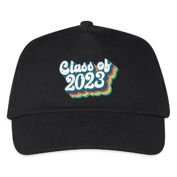 Klasse von 2023 Abschlussfeier Geschenk für ihn und sie - Kinder Basecap - Schwarz - Vorne