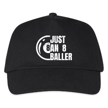 8 joueurs de billard - Casquette de baseball Enfant - noir - Devant