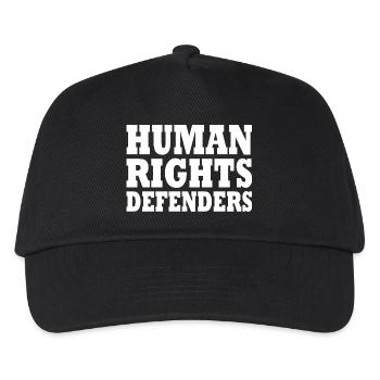 Human rights defenders - Kids’ Baseball Cap - black - Front