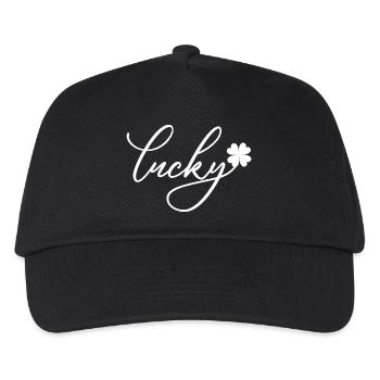 St. Patrick’s Day Gift Shamrock Men, Women, Kids - Kids’ Baseball Cap - black - Front