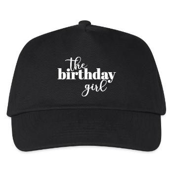 The Birthday Girl - Kids’ Baseball Cap - black - Front
