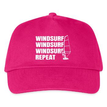 Planche à voile - Casquette de baseball Enfant - fuchsia - Devant