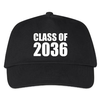 Class of 2036 - Kids’ Baseball Cap - black - Front