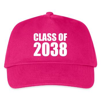 Class of 2038 - Kids’ Baseball Cap - fuchsia - Front