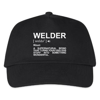 Définition du soudeur - Casquette de baseball Enfant - noir - Devant
