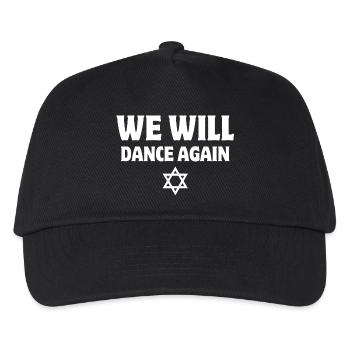 Israël, we will dance again - Casquette de baseball Enfant - noir - Devant