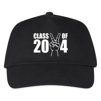 Class of 2024 - Kinder Basecap - Schwarz - Vorne
