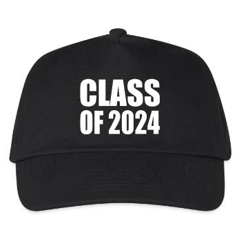 Class of 2024 - Kids’ Baseball Cap - black - Front