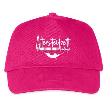 Altersteilzeit loading Ladebalken Hängematte ATZ - Kinder Basecap - Fuchsia - Vorne
