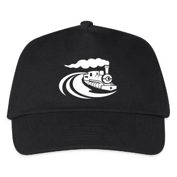 Locomotive - Kids’ Baseball Cap - black - Front