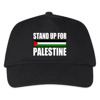 stand up for palestine - Kids’ Baseball Cap - black - Front
