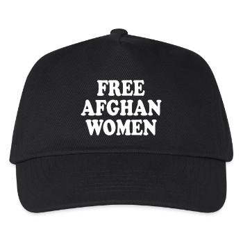 Free afghan women - Kinder Basecap - Schwarz - Vorne