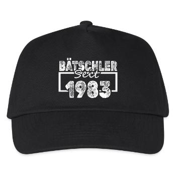 Single 1983 - Kids’ Baseball Cap - black - Front
