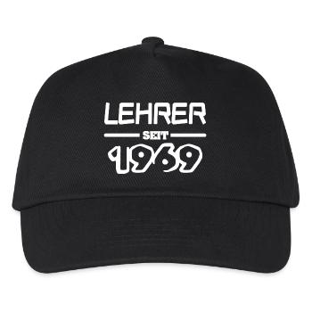 Lehrerin 1969 - Kinder Basecap - Schwarz - Vorne
