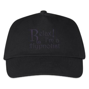 Relax! I'm a Hypnotist - Kids’ Baseball Cap - black - Front