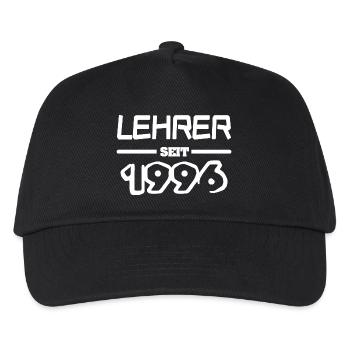 Lehrerin 1996 - Kinder Basecap - Schwarz - Vorne