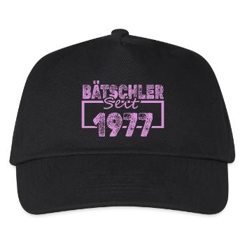 1977 - Kids’ Baseball Cap - black - Front
