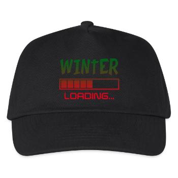 Winter - Kids’ Baseball Cap - black - Front