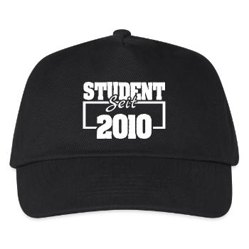 Student 2010 - Kinder Basecap - Schwarz - Vorne