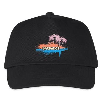 Gift for Barbados - Kids’ Baseball Cap - black - Front