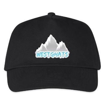 Western Ghats Mountain - Kids’ Baseball Cap - black - Front